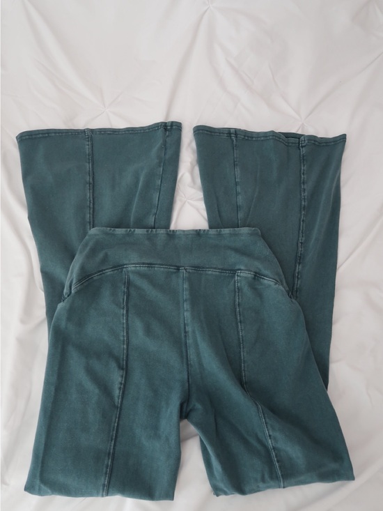 Urban Outfitters Pants - Out From Under Teal Flared Leggings